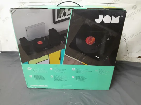 BOXED JAM BLUETOOTH SOUND STREAM+ TURNTABLE