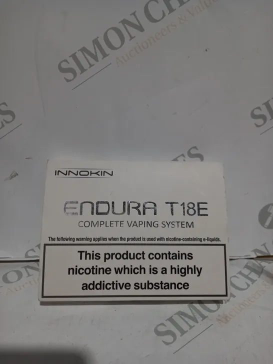 INNOKIN ENDURA T183 COMPLETE VAPING SYSTEM - WHITE 