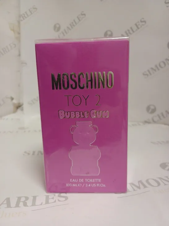 SEALED MOSCHINO TOY 2 BUBBLE GUM 100ML EAU DE PARFUM