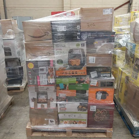 PALLET OF APPROXIMATELY 37 UNPROCESSED RAW RETURN HOUSEHOLD AND ELECTRICAL GOODS TO INCLUDE;