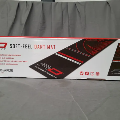 BOXED RED DRAGON SOFT-FEEL DART MAT