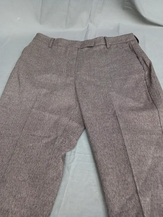 MNG WOMENS BROWN TROUSERS - UK 14