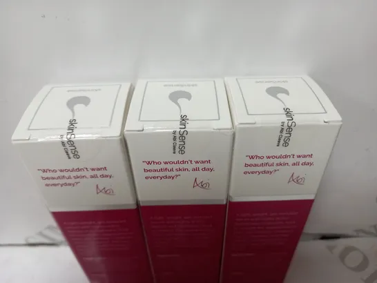 BOX OF 3 X 30ML SEALED VIALS OF ABI CLEEVE SKINSENSE ANTI-AGEING RETINOL SERUM