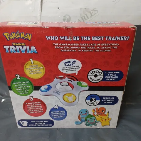 POKEMON TRAINER TRIVIA GAME