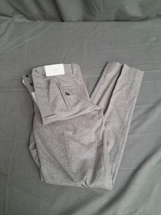 MOSS SLIM FIT TROUSERS IN GREY SIZE 30S