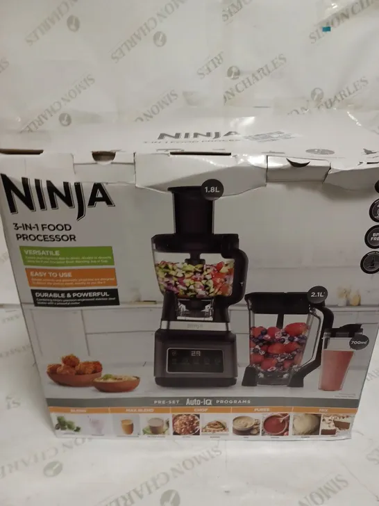 NINJA 3-IN-1 FOOD PROCESSOR WITH AUTO-IQ RRP £199