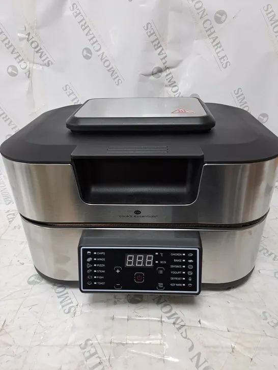 BOXED COOK'S ESSENTIALS GRILL & AIRFRYER 5.5L