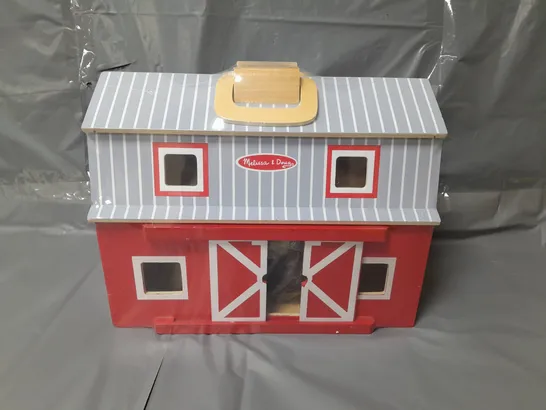 SEALED MELISSA & DOUG FOLD AND GO BARN