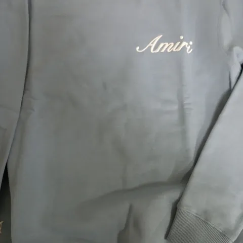 AMIRI BLUE LOGO JUMPER - SMALL