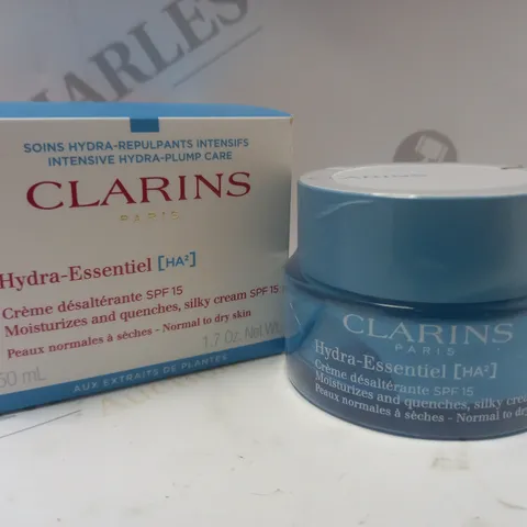 CLARINS HYDRA-ESSENTIEL SILKY CREAM SPF15 50ML