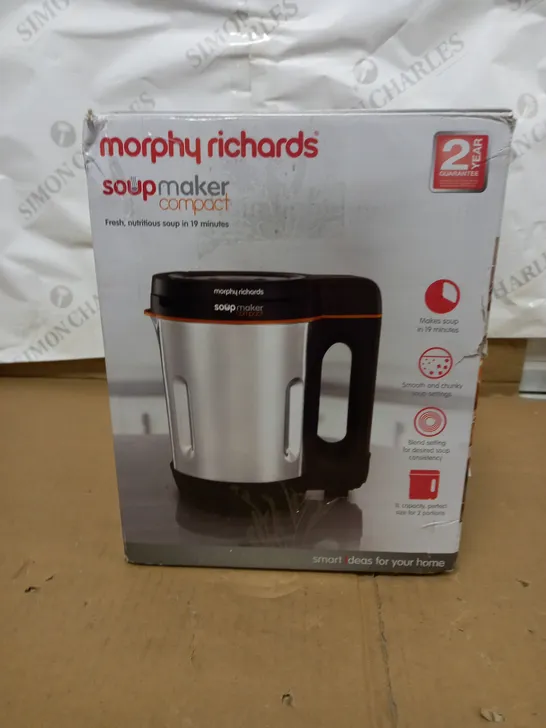 MORPHY RICHARDS SOUP MAKER COMPACT