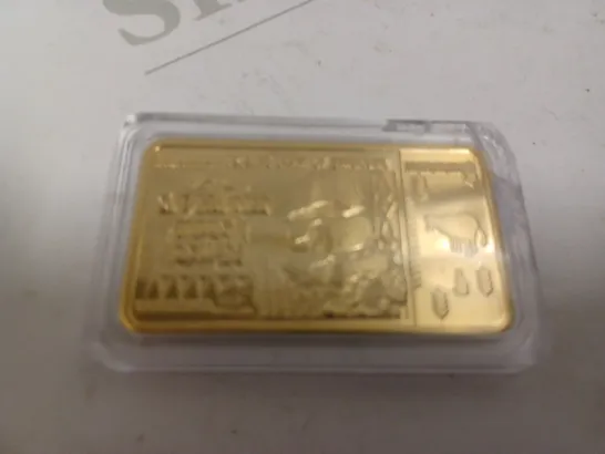 RESERVE BANK OF ZIMBABWE COLLECTABLE GOLD INGOT