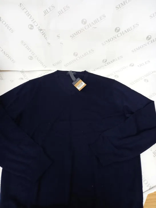 CHARLES TYRWHITT V NECK JUMPER SIZE XL