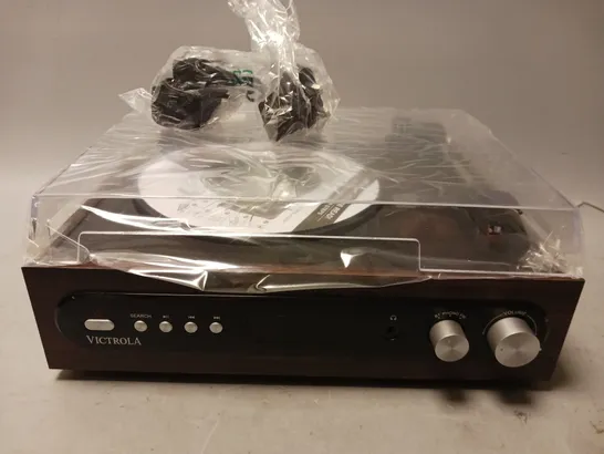BOXED VICTORIA VTA-65 3-IN-1 TURNTABLE
