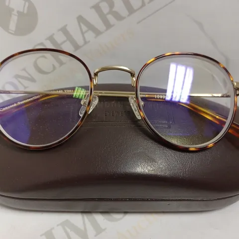 LONDON RETRO CONCORD TORTOISESHELL/GOLD PRESCRIPTION GLASSES