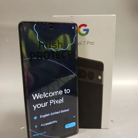 BOXED GOOGLE PIXEL 7 PRO SMARTPHONE 