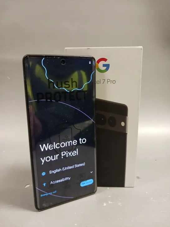 BOXED GOOGLE PIXEL 7 PRO SMARTPHONE 