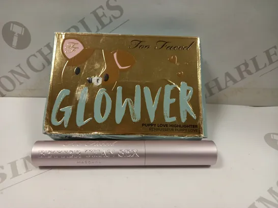 TOO FACED HIGHLIGHTER AND MASCARA BUNDLE 2 ITEMS 