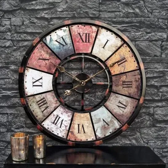 BOXED 56CM SILENT WALL CLOCK (1 BOX)