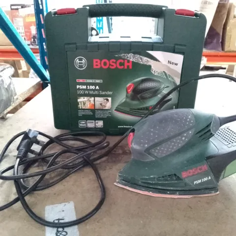 BOXED BOSCH PSM 100 A 100W MULTI SANDER