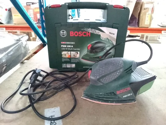 BOXED BOSCH PSM 100 A 100W MULTI SANDER