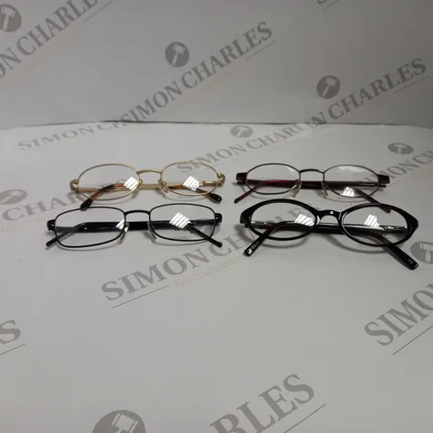 APPROXIMATELY 10 ASSORTED DE RIGO STING GLASSES TO INCLUDE MODELS 4320, 4405, 6160M, 4313 ETC. 