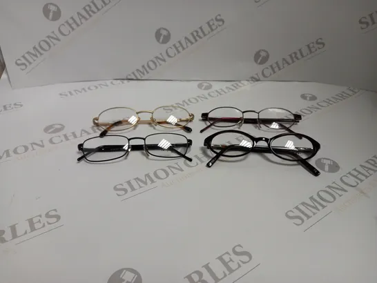 APPROXIMATELY 10 ASSORTED DE RIGO STING GLASSES TO INCLUDE MODELS 4320, 4405, 6160M, 4313 ETC. 