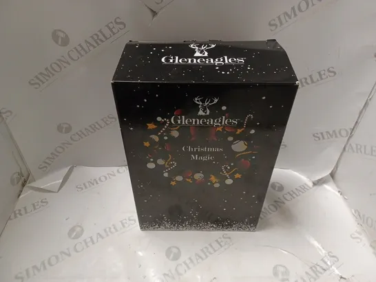 BOXED GLENEAGLES CHRISTMAS MAGIC HANGING CHRISTMAS SCENE DECOR (SNOWMEN)