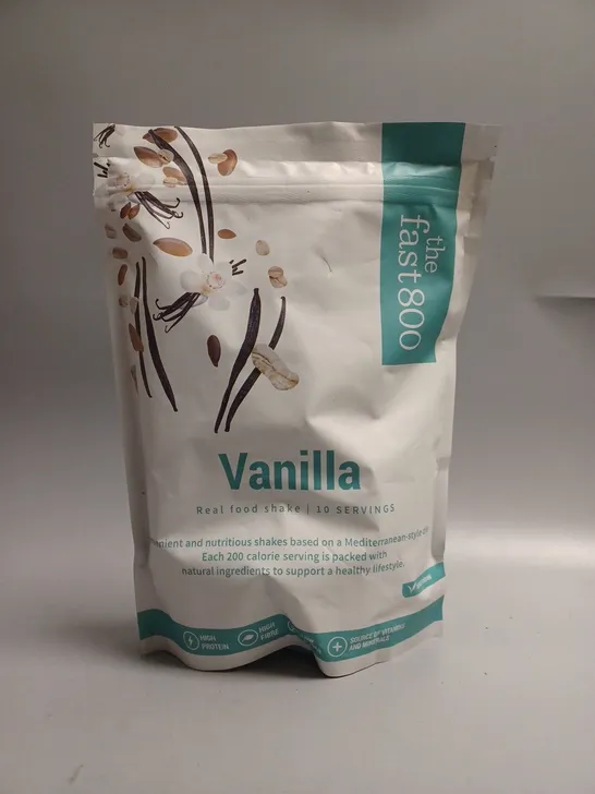 SEALED THE FAST 800 REAL FOOD SHAKE - VANILLA 500G