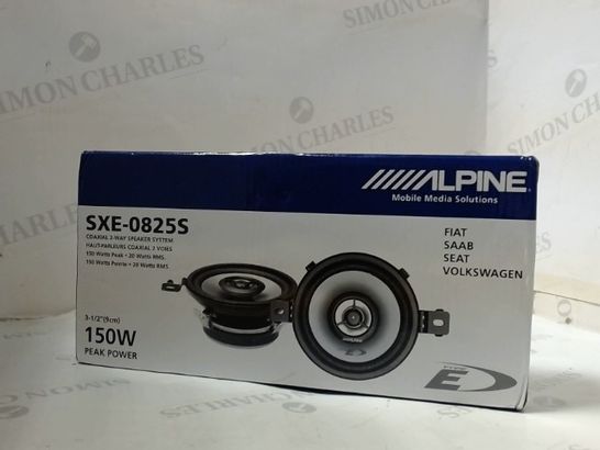 ALPINE SXE-0825S CAR SPEAKER ROUND 2-WAY 150 W