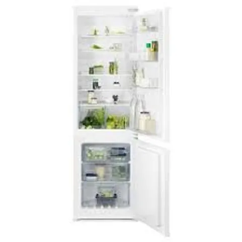 ZANUSSI SERIES 40 INTEGRATED FRIDGE FREEZER SILVER Model ZNFN18ES3