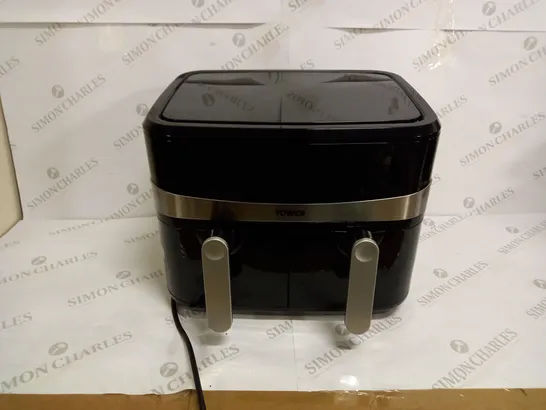 TOWER 9 LITRE DUAL BASKET AIR FRYER