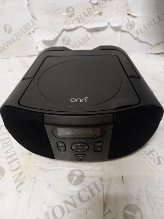 ONN CD BOOMBOX - BLACK