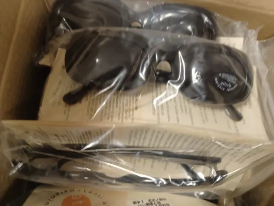 BOX OF APPROX 10 PAIRS OF STING BLACK 6140 SUNGLASSES 