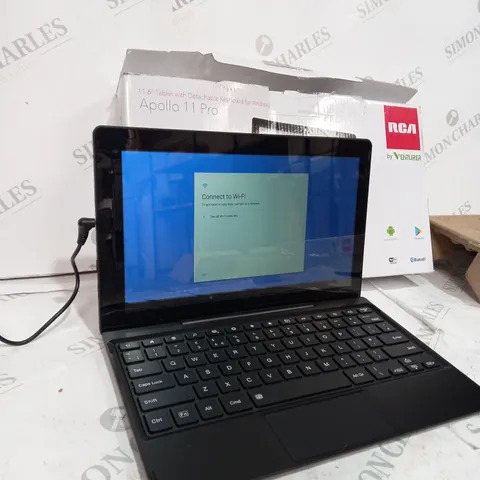 BOXED VENTURER APOLLO 11 PRO 11.6” TABLET WITH DETACHABLE KEYBOARD- 32 GB