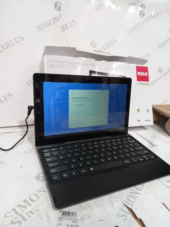 BOXED VENTURER APOLLO 11 PRO 11.6” TABLET WITH DETACHABLE KEYBOARD- 32 GB