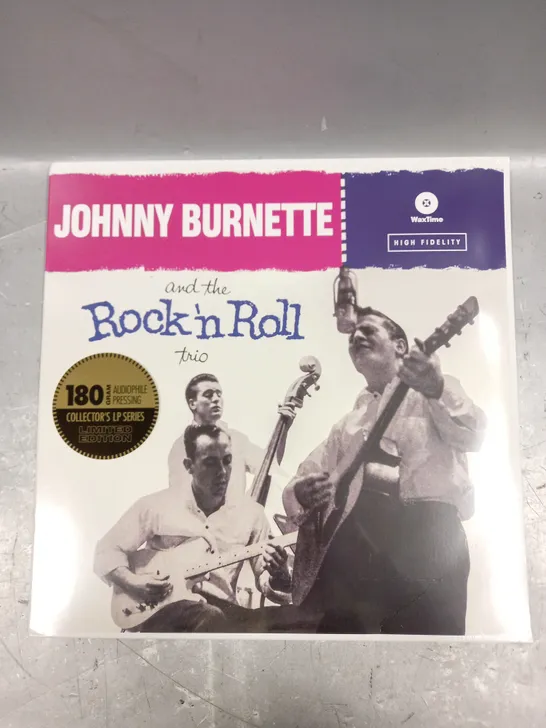 SEALED JOHNNY BURNETTE AND THE ROCK 'N ROLL TRIO LIMITED EDITION VINYL 