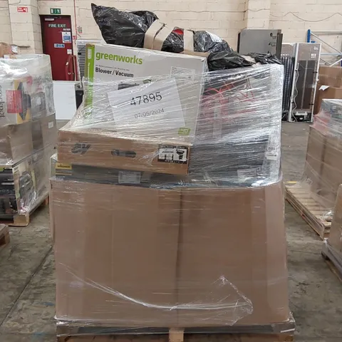 PALLET OF APPROXIMATELY 16 UNPROCESSED RAW RETURN HOUSEHOLD AND ELECTRICAL GOODS TO INCLUDE;