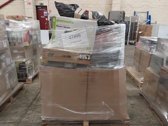 PALLET OF APPROXIMATELY 16 UNPROCESSED RAW RETURN HOUSEHOLD AND ELECTRICAL GOODS TO INCLUDE;