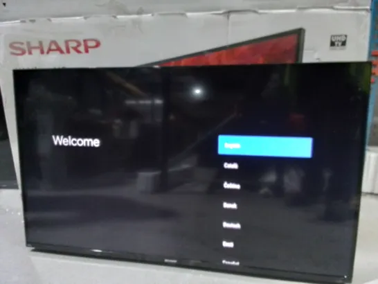 BOXED SHARP SMART TV 4K UHD 42" 4K ULTRA HD 42CJ2K