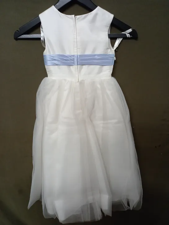 MARK LESLEY OCCASIONAL DRESS WITH CONTRAST BELT - SIZE 4