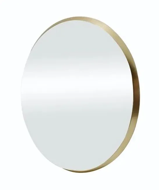 BOXED SOUTHA OVAL METAL WALL MIRROR (1 BOX)