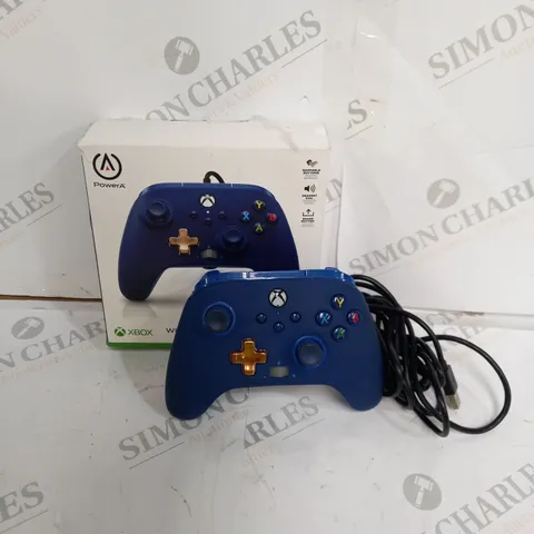 XBOX ENHANCED WIRED CONTROLLER IN MIDNIGHT BLUE