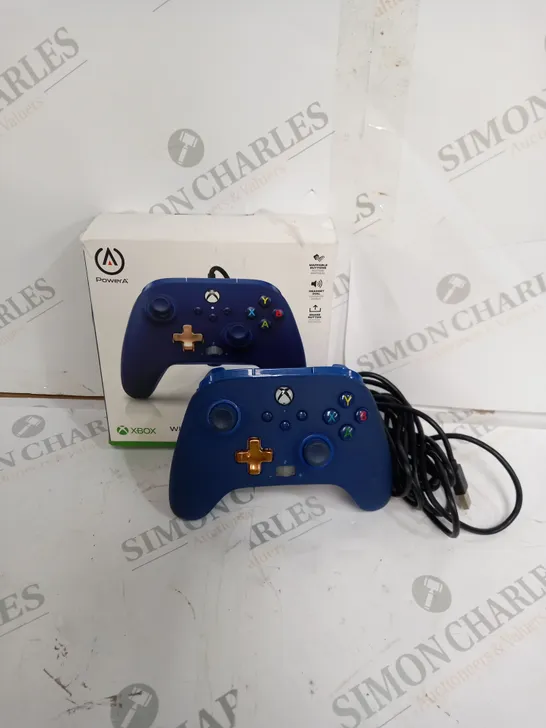 XBOX ENHANCED WIRED CONTROLLER IN MIDNIGHT BLUE