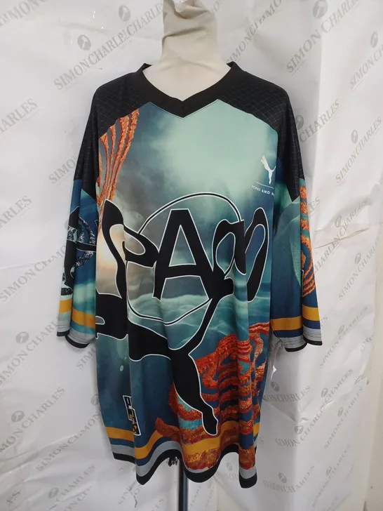 PUMA X P.A.M HOCKEY JERSEY IN MULTI SIZE L