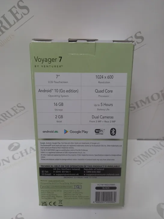 BRAND NEW BOXED VENTURER VOYAGER 7 TABLET