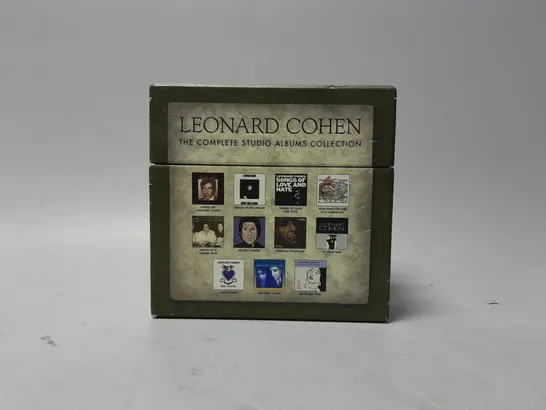 LEONARD COHEN – THE COMPLETE STUDIO ALBUMS COLLECTION