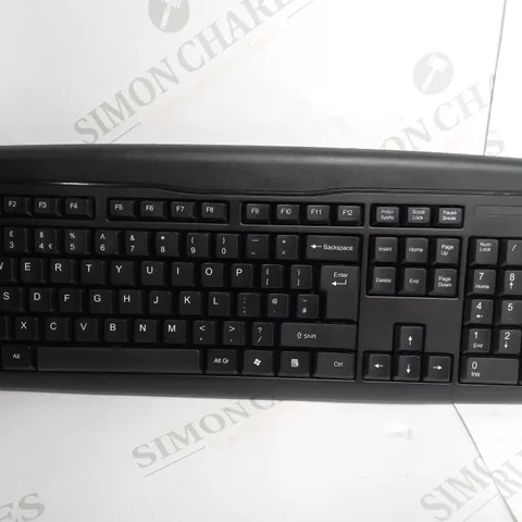 SET OF 2 WIRELESS KEYBOARD IN BLACK