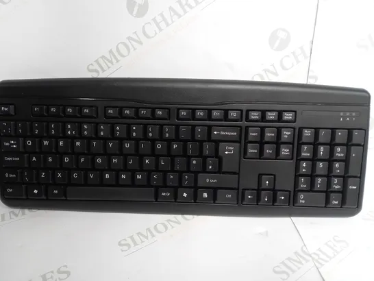 SET OF 2 WIRELESS KEYBOARD IN BLACK