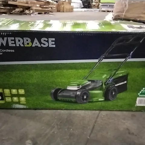 BOXED POWERBASE 37CM 40V CORDLESS MOWER